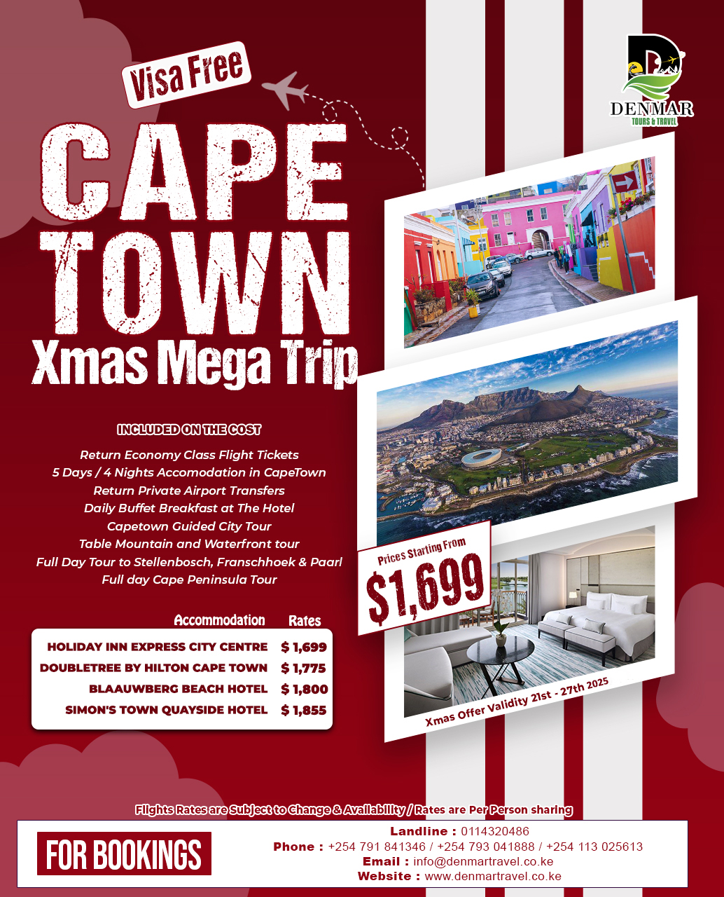 Capetown Christmas Mega Trip
